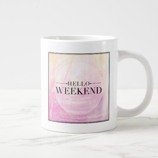 hallo Weekend Grote Koffiekop (Rechts)