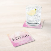 hallo Weekend Kartonnen Onderzetters (Insitu)