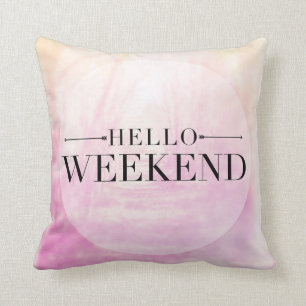Hallo Weekend Kussen