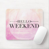 hallo Weekend Muismat (Met muis)