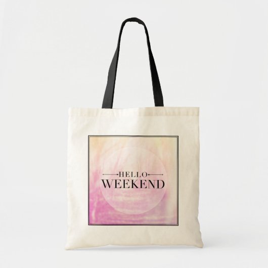 hallo Weekend Tote Bag (Voorkant)
