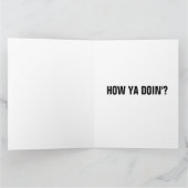 HALLO WENSKAART GRAPPIGE HOND KAART (Binnen)