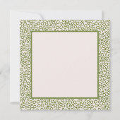 hallo Wenskaart Spring Girl Flowers (Achterkant)