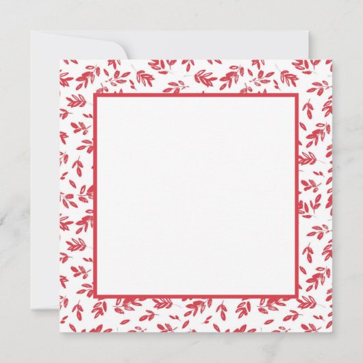 hallo Wenskaart van de Veertuinvloer (Achterkant)