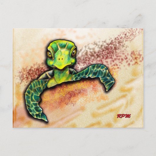 hallo wereld! briefkaart (Voorkant)