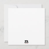 hallo wereld feestdagenkaart (Achterkant)