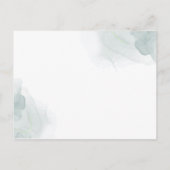 hallo Wereld geboorte Aankondiging Briefkaart (Achterkant)