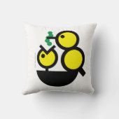 Hallo Wereld! Hungry Chick Sierkussen (Achterkant)