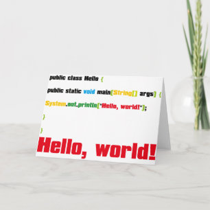 Hallo, Wereld! Kaart
