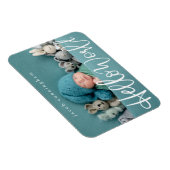 hallo wereld! Moderne Baby geboorte afspeelscript Magneet (Rechterzijde)