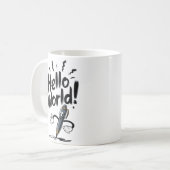 Hallo Wereld Mok Back-to-School Gift voor Docenten (Voorkant links)