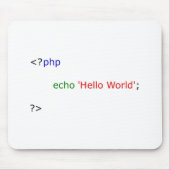 hallo wereld muismat (Voorkant)