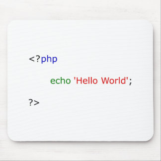 hallo wereld muismat