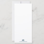 hallo Wereldgeboorteaankondiging met foto (Achterkant)