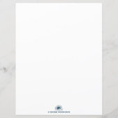 hallo Wereldgeboorteaankondiging met foto (Achterkant)