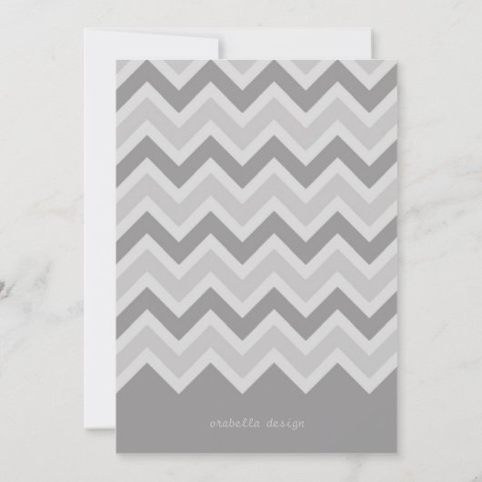 hallo Wereldvogelaankondiging//Grijs Aankondiging (Achterkant)