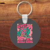 Hallo Western Meisje van de Middelbare School Coun Sleutelhanger (Voorkant)
