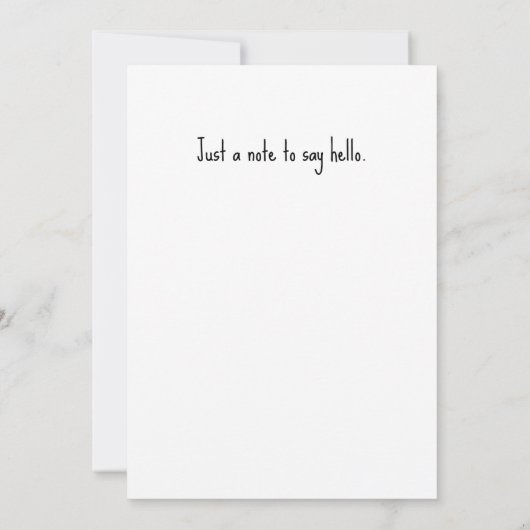 Hallo Whimsical huizen illustratie stijl Kaart (Achterkant)