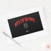 Hallo Wijn - Halloween Stickerpakket Rechthoekige Sticker (Envelop)