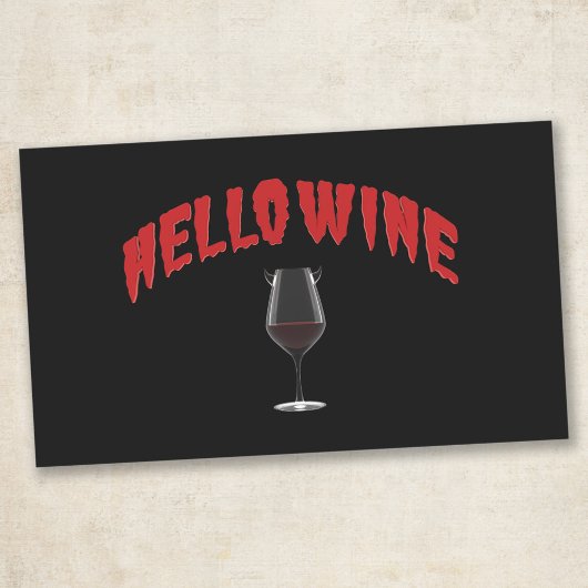 Hallo Wijn - Halloween Stickerpakket Rechthoekige Sticker