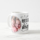 Hallo Winter 2 Fotovakantie Koffiemok (Voorkant links)