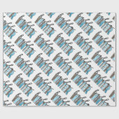 hallo Winter Customize Cadeaupapier (Vlak)