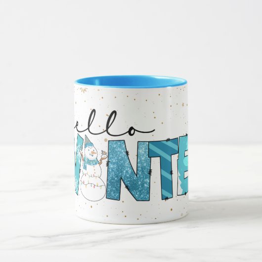 hallo Winter Customize Mok (Midden)