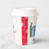hallo Winter Customize Papieren Bekers (Rechts)