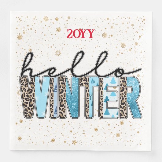 hallo Winter Customize Servet (Voorkant)