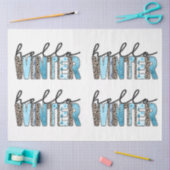 hallo Winter Customize Tissuepapier (Craft)