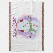 hallo winter deken (Voorkant Verticaal)