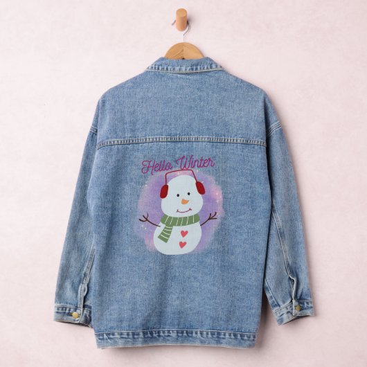 hallo winter denim jacket (Hangar)
