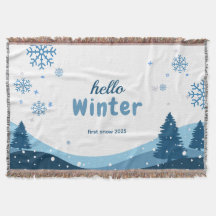 Hallo Winter, Eerste Sneeuw, Koude Seizoen
