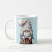 Hallo Winter Gnome Coffee Mok (Links)