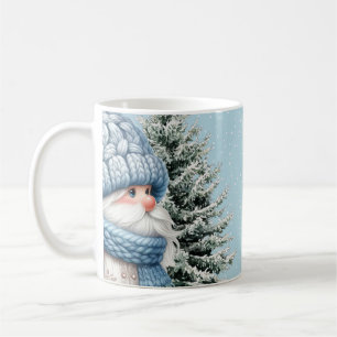 Hallo Winter Gnome Keramische Mok