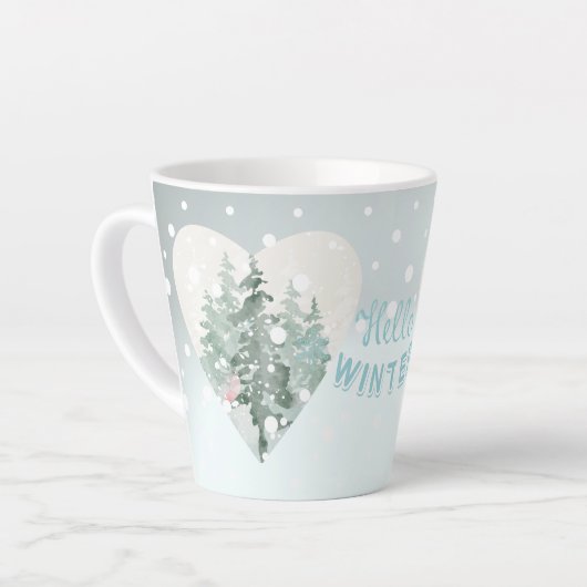 hallo Winter Latte Mok (Linkerhoek)