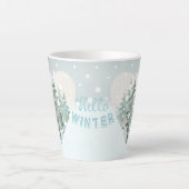 hallo Winter Latte Mok (Voorkant)
