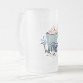 hallo Winter Matglas Bierpul (Voorkant links)