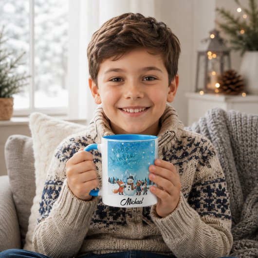 Hallo Winter Persoonlijke Mok