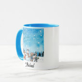 Hallo Winter Persoonlijke Mok (Voorkant links)