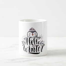 Hallo Winter Pinguïn Mok