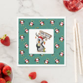 Hallo Winter Pinguïns Servetten (Insitu)