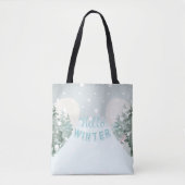 hallo Winter Tote Bag (Voorkant)