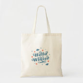 hallo Winter Tote Bag (Voorkant)