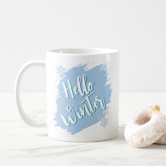 Hallo Winter Vorstige Winter Koffiemok (Met donut)