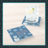 Hallo, Winter Wonderland Glazen Onderzetter