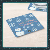 Hallo, Winter Wonderland Kartonnen Onderzetters