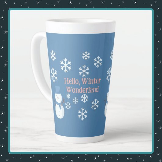 Hallo, Winter Wonderland Latte Mok
