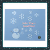 Hallo, Winter Wonderland Notitieblok