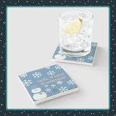 Hallo, Winter Wonderland Stone Onderzetter